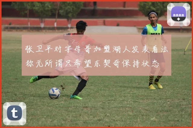 张卫平对字母哥加盟湖人发表看法称无所谓只希望东契奇保持状态